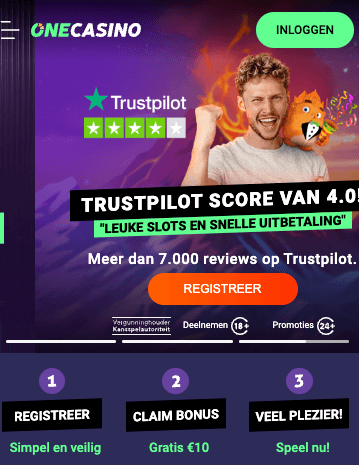 onecasino aanmelden