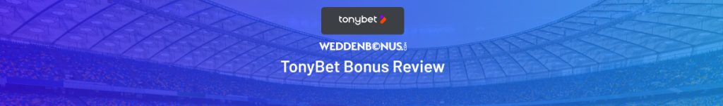 tonybet bonus header